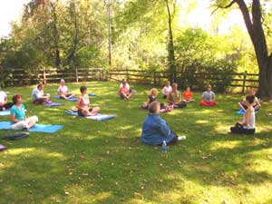 caregiver retreat pic 3 yoga
